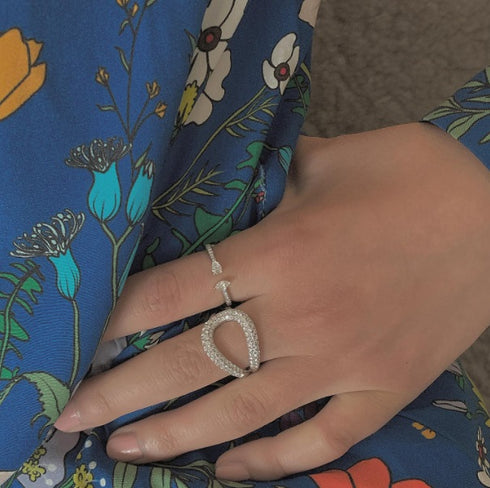 Conscious Two Drop Ring